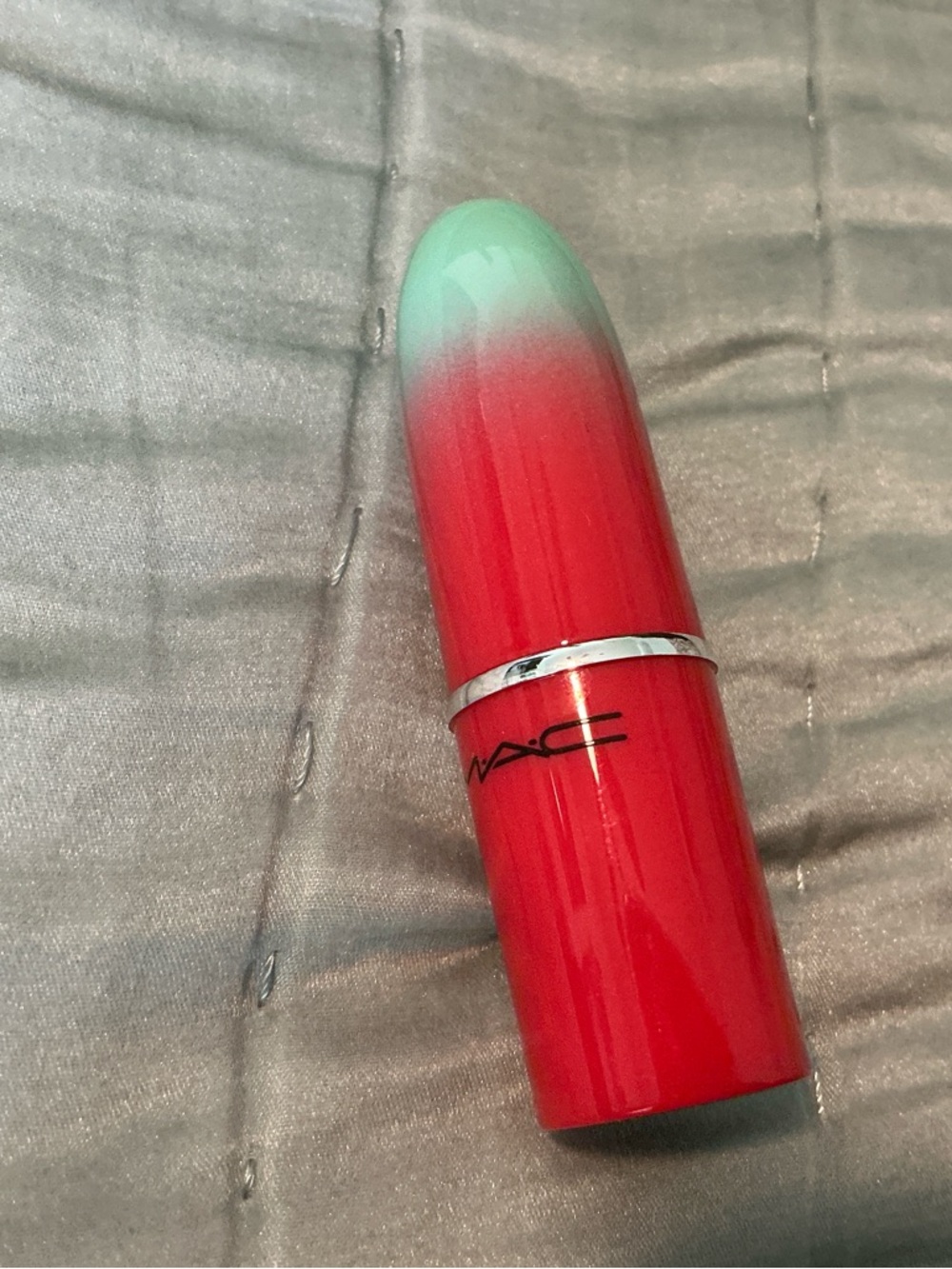 MAC Tnteaster mini Ombre Red to Mint Lipstick Tube